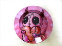 ◎【TIN ASHTRAY/灰皿】『 小悪魔 ピンクデビル(PK) / アッシュトレイ・灰皿 』灰皿 ブリキ アルミ デーモン 悪魔 デビル 中国製 ファッショ...