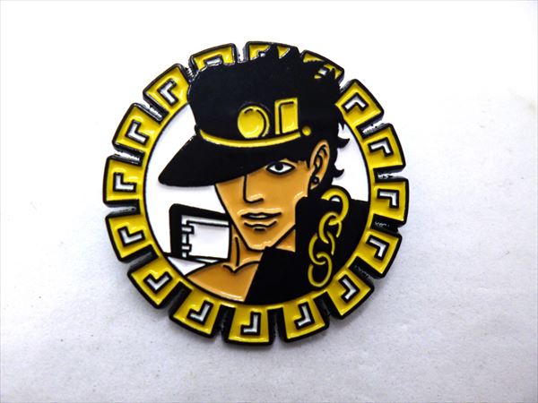 ◎【JoJo's Bizarre Adventure/ジョジョの奇妙な冒険】『 空条承太郎 / ピンバッジ 』バッジ バッチ ピンバッチ 日本 漫画 荒木飛呂彦 週刊少年ジャンプ 連載漫画 ファッション雑貨 アメ雑