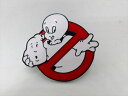 〇【Ghost Busters/Casper】『ゴーストバスターズ x キャスパー ロゴマーク風 / ピンバッジ 』バッジ バッチ ピンバッチ 映画 Movie No Ghostマーク コレクション ファッション雑貨 アメ雑