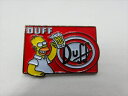 ◎【ザ・シンプソンズ/The Simpsons】『 ホーマー Duff Beer / ピンバッジ 』バッジ バッチ ピンバッチ アメコミ アニメ 映画 Movie カートゥーン シンプソンズ ファッション雑貨 アメ雑