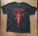 ◎【ニルヴァーナ/NIRVANA】『 ニルヴァーナ IN UTERO / プリント Tシャツ 』Tシャツ 半袖 シャツ 日本未発売 アメカジ カジュアルファッション シャツ ファッション雑貨 アメリカ雑貨 アメ雑 雑貨