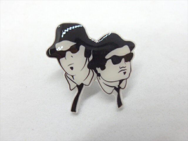 ◎【ブルース・ブラザーズ/The Blues Brothers】『 ブルース・ブラザーズ フェイス / ピンバッジ 』バッジ バッチ ピンバッチ 映画 コメディアン ファッション雑貨 アメ雑