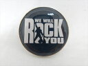 ◎【クイーン/QUEEN】『 クイーン WE WILL ROCK YOU / ピンバッジ 』バッジ バッチ ピンバッチ バンド ロックバンド 音楽 コレクション ファッション雑貨 アメ雑