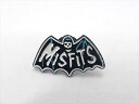 ◎【ミスフィッツ/The Misfits】『 ミスフィッツ ロゴ / ピンバッジ 』バッジ バッチ ピンバッチ バンド ロックバンド 音楽 コレクション ファッション雑貨 アメ雑