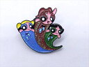 ◎【パワーパフガールズ/The Powerpuff Girls】『パワーパフガールズ レインボー / ピンバッジ 』バッジ バッチ ピンバッチ アメコミ アニメ 映画 Movie コレクション ファッション雑貨 アメ雑