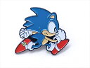 ◎【ソニック・ザ・ヘッジホッグ/Sonic the Hedgehog】『 ソニック 走り(小) / ピンバッジ 』バッジ バッチ ピンバッチ アニメ 映画 Movie ゲーム SEGA ファッション雑貨 アメ雑