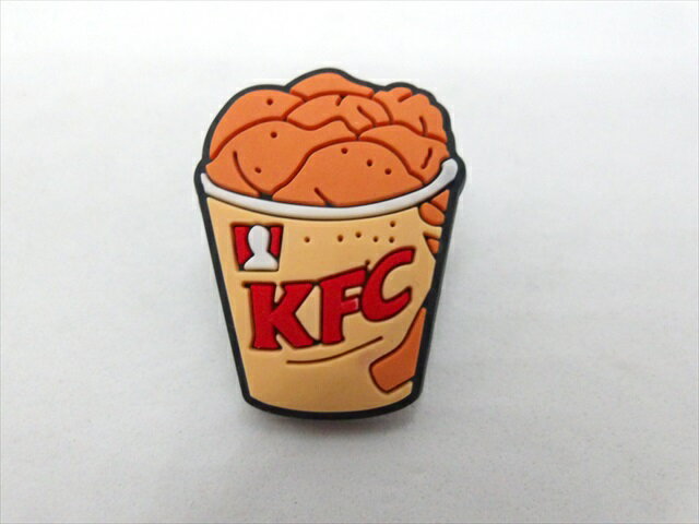 ◎【ラバーバッジ/rubber badge】『 KFC バーレル / ピンバッジ 』バッジ バッチ ピンバッチ 企業 ケンタッキー ゴム製 ファッション雑貨 アメ雑のサムネイル