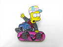 ◎【ザ・シンプソンズ/The Simpsons】『 バート x バック・トゥ・ザ・フューチャー / ピンバッジ 』バッジ バッチ ピンバッチ アメコミ アニメ 映画 Movie カートゥーン シンプソンズ ファッション雑貨 アメ雑