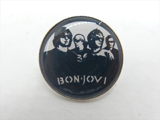 ◎【ボン・ジョヴィ/BON JOVI】『 ボン・ジョヴィ メンバー / ピンバッジ 』バッジ バッチ ピンバッチ バンド ロックバンド 音楽 コレクション ファッション雑貨 アメ雑