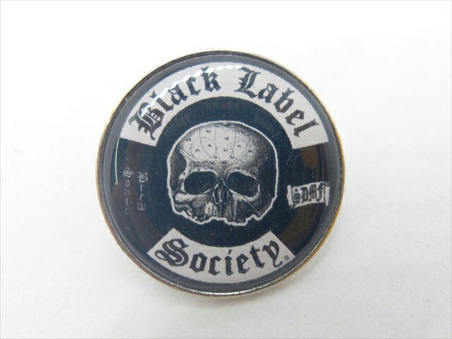 ◎【ブラック・レーベル・ソサイアティ/Black Label Society】『 ブラック・レーベル・ソサイアティ ロゴ / ピンバッジ 』バッジ バッチ ピンバッチ バンド ロックバンド 音楽 コレクション ファッション雑貨 アメ雑 1