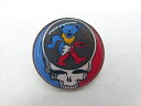 ◎【グレイトフル・デッド/Grateful Dead】『 グレイトフルデッドベア & スカル / ピンバッジ 』バッジ バッチ ピンバッチ バンド ロックバンド 音楽 コレクション ファッション雑貨 アメ雑