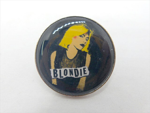 ◎【ブロンディ/BLONDIE】『 デボラ・ハリー / ピンバッジ 』バッジ バッチ ピンバッチ バンド ロックバンド 音楽 コレクション ファッション雑貨 アメ雑