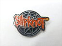 ◎【スリップノット/Slipknot】『 Slipknot ロゴ / ピンバッジ 』バッジ バッチ ピンバッチ バンド ロックバンド 音楽 コレクション ファッション雑貨 アメ雑