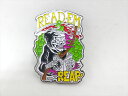 ◎【ホラー/Horror】『 READ EM & REAP! / ピンバッジ 』バッジ バッチ ピンバッチ 死神 スケルトン ホラー コレクション ファッション雑貨 アメ雑