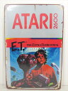 楽天アメリカ雑貨　マイクのおもちゃ箱◎【アタリ/ATARI】『 ATARI2600 E.T. パッケージ柄 / ブリキ看板 プレート 』ティンパネル 看板 インテリア ブリキプレート TVゲーム ゲーム game アメリカ雑貨 アメ雑 雑貨