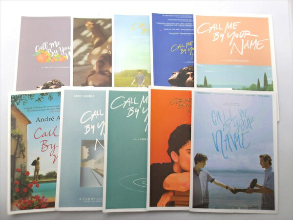 ◎【ステッカー/sticker】『 call me by your name / 10枚セット 』シール ステッカー インテリア デコレーション プレゼント 君の名前で僕を呼んで 映画 Movie 雑貨 ファッション雑貨 アメ雑 アメリカ雑貨
