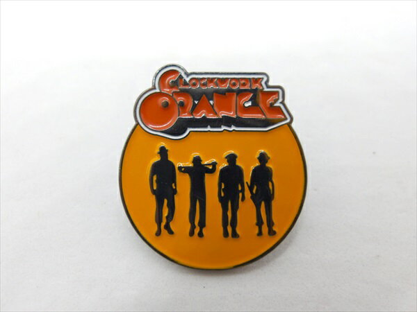 ◎【時計じかけのオレンジ/A Clockwork Orange】『 Clockwork Orange シルエット / ピンバッジ 』バッジ バッチ ピンバッチ 映画 Movie ファッション雑貨 アメ雑