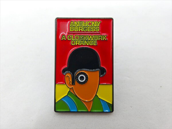 ◎【時計じかけのオレンジ/A Clockwork Orange】『 Anthony Burgess / ピンバッジ 』バッジ バッチ ピンバッチ 映画 Movie ファッション雑貨 アメ雑