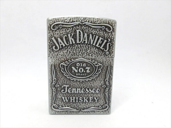 ジャックダニエルズジッポ ◎【ガスライター/gas lighter】『 JACK DANIELS シルバー / ライター 』喫煙具 ライター ガスライター 煙草 キャンプ ウィスキー ZIPPO風 ジッポー風 インテリア ディスプレイ アメリカ雑貨 アメ雑 雑貨