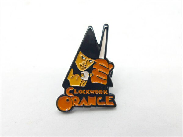 ◎【時計じかけのオレンジ/A Clockwork Orange】『 Clockwork Orange ロゴ 小 / ピンバッジ 』バッジ バッチ ピンバッチ 映画 Movie ファッション雑貨 アメ雑