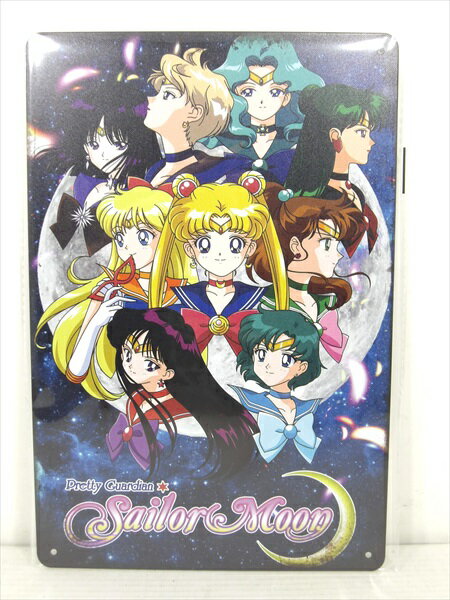 ◎【セーラームーン/Sailor Moon】『 セーラームーン ポスター柄 / ブリキ看板 プレート 』ティンパネル 看板 インテリア ブリキプレート アニメ 映画 Movie 美少女戦士セーラームーン Pretty Guardian Sailor Moon アメリカ雑貨 アメ雑 雑貨