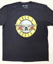 ◎【ガンズ・アンド・ローゼズ/Guns N' Roses】『 ガンズ・アンド・ローゼズ ロゴ / プリント Tシャツ 』Tシャツ 半袖 シャツ 日本未発売 アメカジ カジュアルファッション 音楽 バンド ファッション雑貨 アメリカ雑貨 アメ雑 雑貨