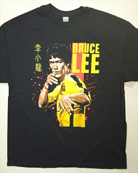 楽天アメリカ雑貨　マイクのおもちゃ箱◎【ブルース・リー/Bruce Lee】『 ブルース・リー 死亡遊戯 / プリント Tシャツ 』Tシャツ 半袖 シャツ 日本未発売 アメカジ カジュアルファッション 俳優 役者 芸能人 ファッション雑貨 アメリカ雑貨 アメ雑 雑貨