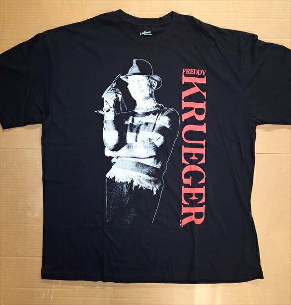 ◎【 エルム街の悪夢/A Nightmare on Elm Street 】『 FREDDY KRUEGER / プリント Tシャツ 』Tシャツ 半袖 シャツ 日本未発売 アメカジ カジュアル ファッション シャツ 映画 MOVIE フレディ ファッション雑貨 アメリカ雑貨 アメ雑 雑貨