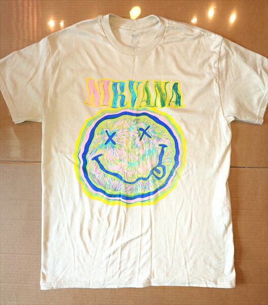 楽天市場】nirvana tシャツ(カラーベージュ)の通販 楽天市場】nirvana tシャツ(カラーベージュ)の通販