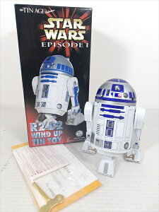 ◎【スターウォーズ/STAR WARS】『 R2-D2 WIND UP TIN TOY / ゼンマイ式 ブリキ 』ブリキ ティントイ Tin Toy ROBOT 大阪ブリキ玩具資料室 メタルハウス 日本製 映画 Movie アメ雑 雑貨