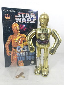 ◎【スターウォーズ/STAR WARS】『 C-3PO WIND UP TIN TOY / ゼンマイ式 ブリキ 』ブリキ ティントイ Tin Toy ROBOT 大阪ブリキ玩具資料室 メタルハウス 日本製 映画 Movie アメ雑 雑貨