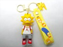 ◎【ザ・シンプソンズ/The Simpsons】『 リサ Tシャツ / フィギュア付き キーホルダー 』フィギュア 人形 ドール キーホルダー キーチェーン アニメ アメコミ 映画 Movie カートゥーン ファッション雑貨 アメリカ雑貨 アメ雑 雑貨(3)
