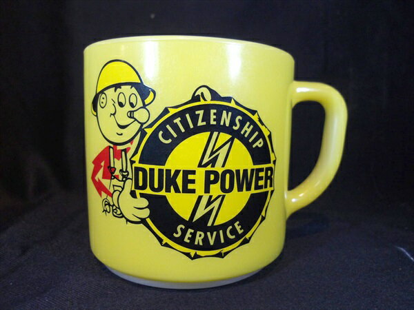 ◎【フェデラル/Federal】『 Reddy Kilowatt DUKE POWER ロゴ Dハンドルマグ / マグカップ 』フェデラル マグカップ カップ ...