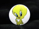 ◎【缶バッジ/Button badge】『 Looney Tunes トゥイーティー アップ / 缶バッジ 』バッジ バッチ PinBack Button Ca...