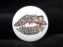 ◎【缶バッジ/Button badge】『 Betty Boop 豹柄キスマーク / 缶バッジ 』バッジ バッチ PinBack Button Can badg...