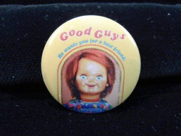 ڴ̥Хå/Button badgeۡ Child's Play Good Guys  / ̥Хå ٥Хå Хå PinB...