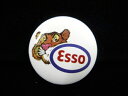 ◎【缶バッジ/Button badge】『 Esso エッソタイガー フェイス 覗き / 缶バッジ 』バッジ バッチ PinBack Button Can ba...
