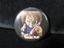 ◎【缶バッジ/Button badge】『 Child's Play2 チャッキー 包丁 / 缶バッジ 』バッジ バッチ PinBack Button Can ...