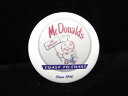 ◎【缶バッジ/Button badge】『 McDonald's SPEEDEE COAST TO COAST / 缶バッジ 』バッジ バッチ PinBack ...