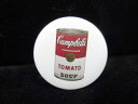 ◎【缶バッジ/Button badge】『 CampBella スープ缶 / 缶バッジ 』バッジ バッチ PinBack Button Can badge カン...