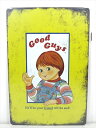 ◎【ブリキ看板/tin plate】『 Child's Play GoodGuys パッケージ柄 / ブリキプレート 』ティンパネル 看板 インテリア ビンテー...