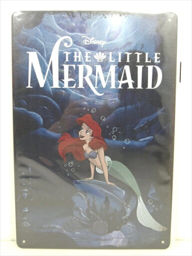 ◎【ブリキ看板/tin plate】『 Disney THE LITTLE MERMAID アリエルと隠れ家 / ブリキプレート 』ティンパネル 看板 インテリア ビンテージ風 看板 広告 映画 Movie ディズニー リトル・マーメイド アリエル ディスプレイ アメリカ雑貨 アメ雑 雑貨 ◎【ブリキ看板/tin plate】『 Disney THE LITTLE MERMAID アリエルと隠れ家 / ブリキプレート 』ティンパネル 看板 インテリア ビンテージ風 看板 広告 映画 Movie ディズニー リトル・マーメイド アリエル ディスプレイ アメリカ雑貨 アメ雑 雑貨