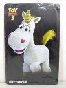 ◎【ブリキ看板/tin plate】『 Disney TOY STORY 3 BUTTERCUP / ブリキプレート 』ティンパネル 看板 インテリア ビンテー...