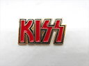 ◎【ピンバッジ/pin badge】『 KISS バンドロゴ / ピンズ 』バッジ バッチ ピンバッチ PINS 音楽 バンド MUSIC ロックバンド キッス コレクション ファッション雑貨 アメ雑
