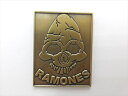 ◎【ピンバッジ/pin badge】『 RAMONES ロゴ&フェイス / ピンズ 』バッジ バッチ ピンバッチ PINS バンド ロックバンド 音楽 ラモーン...