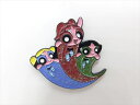 ◎【ピンバッジ/pin badge】『 The Powerpuff Girls ガールズ Rainbow A / ピンズ 』バッジ バッチ ピンバッチ 映画 M...