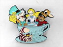 ◎【ピンバッジ/pin badge】『 Disney Alice in Wonderland ティーカップ ティーパーティー B / ピンズ 』バッジ バッチ ...