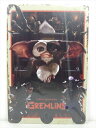 ◎【ブリキ看板/tin plate】『 Gremlins モグワイ&グレムリン ポスター柄 B / ブリキプレート 』ティンパネル 看板 インテリア ビンテージ風 看板 広告 映画 Movie グレムリン ディスプレイ アメリカ雑貨 アメ雑 雑貨(3)