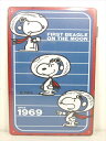 ◎【ブリキ看板/tin plate】『 PEANUTS FIRST BEAGLE ON THE MOON / ブリキプレート 』ティンパネル 看板 インテリア ...
