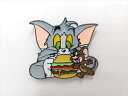 ◎【ピンバッジ/pin badge】『 TOM and JERRY トムとジェリー ハンバーガー / ピンズ 』バッジ バッチ ピンバッチ PINS 映画 Mo...